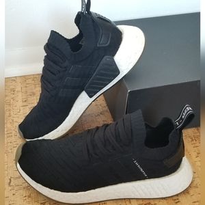 Adidas NMD R2 Primeknit 'Japan Black Gum'